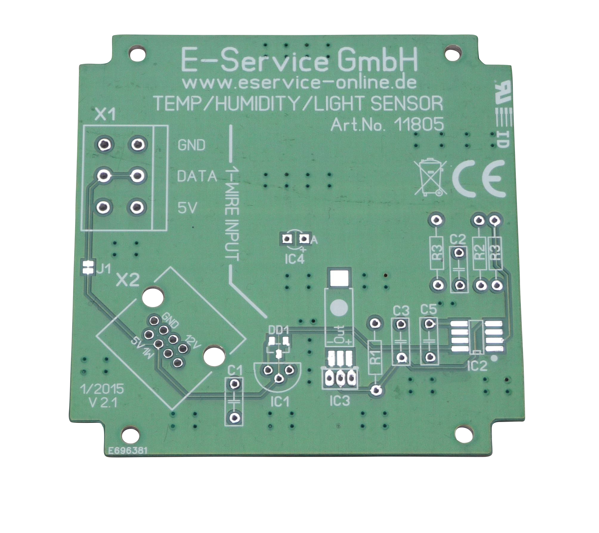 Temp-Humidity Sensor Board