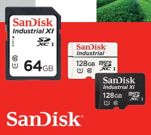 microSD SanDisk 8GB industrial version