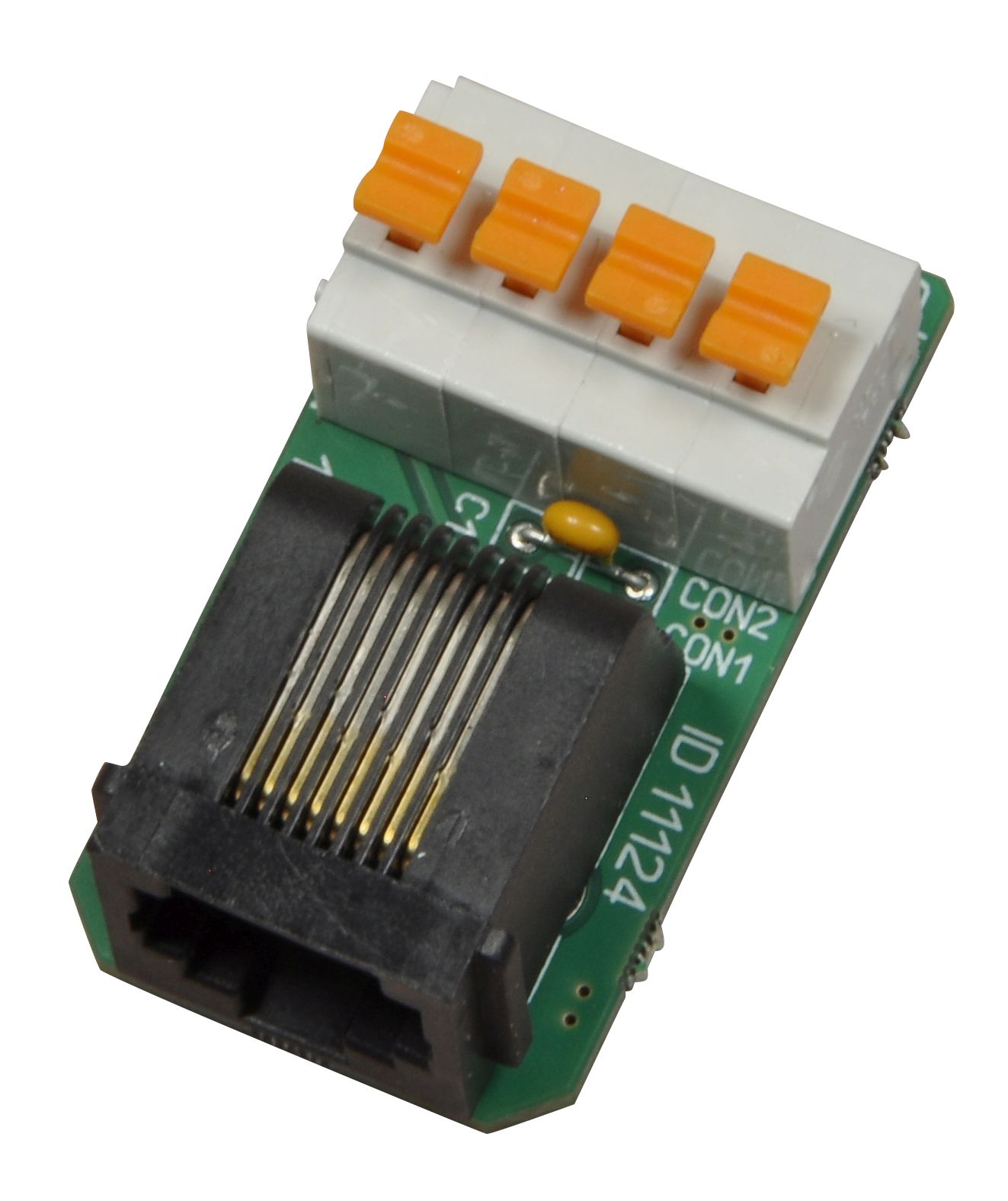 1-Wire Adapter 2, RJ45 auf Push In Klemme