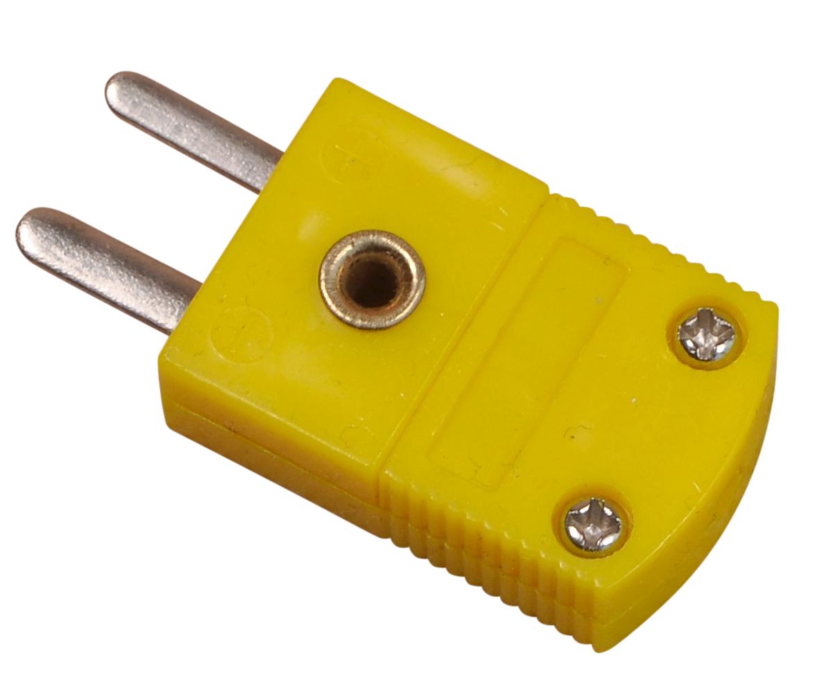 Thermoelement Stecker gelb Typ-K