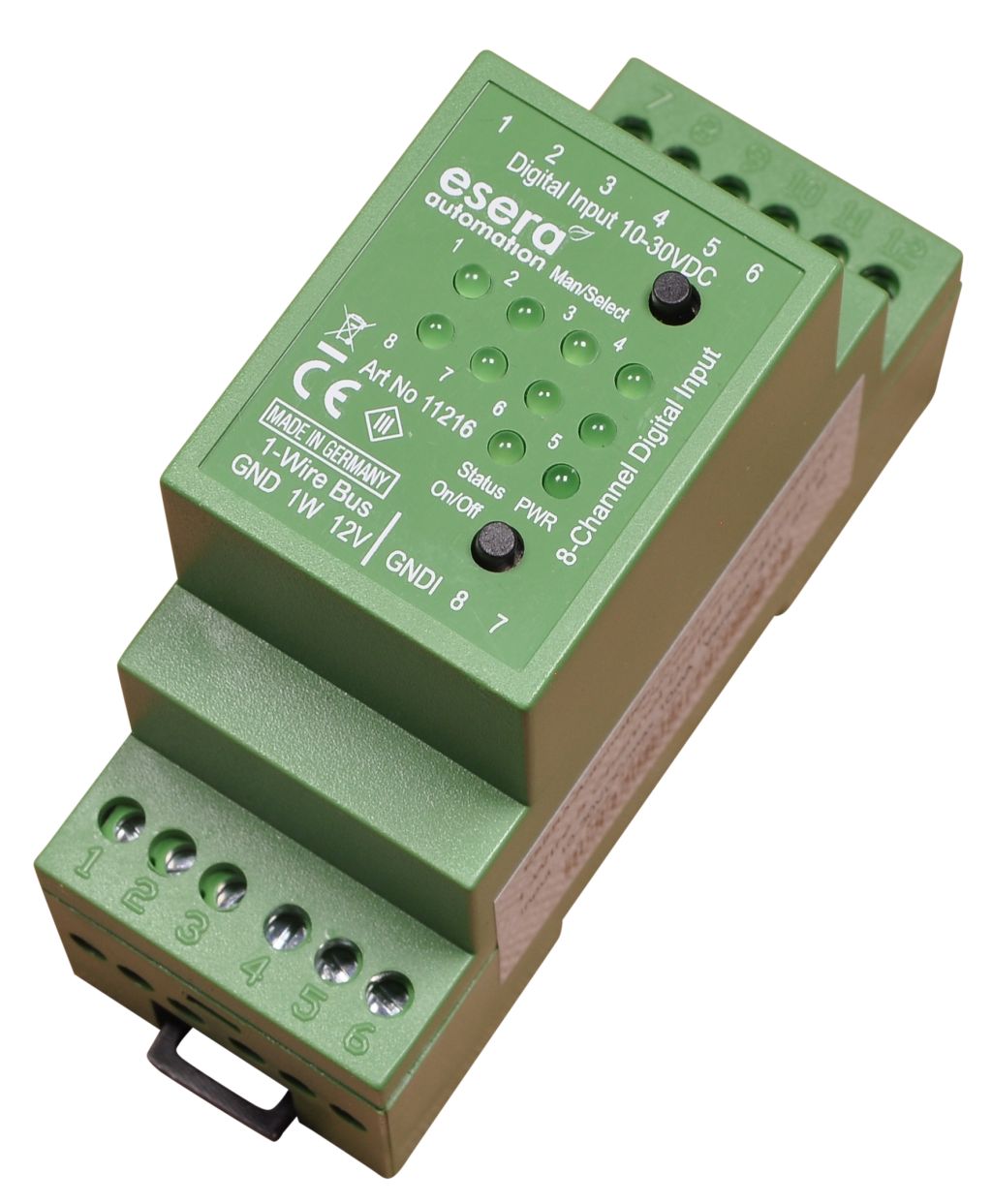 1-Wire 8-fold digital input 10-30V