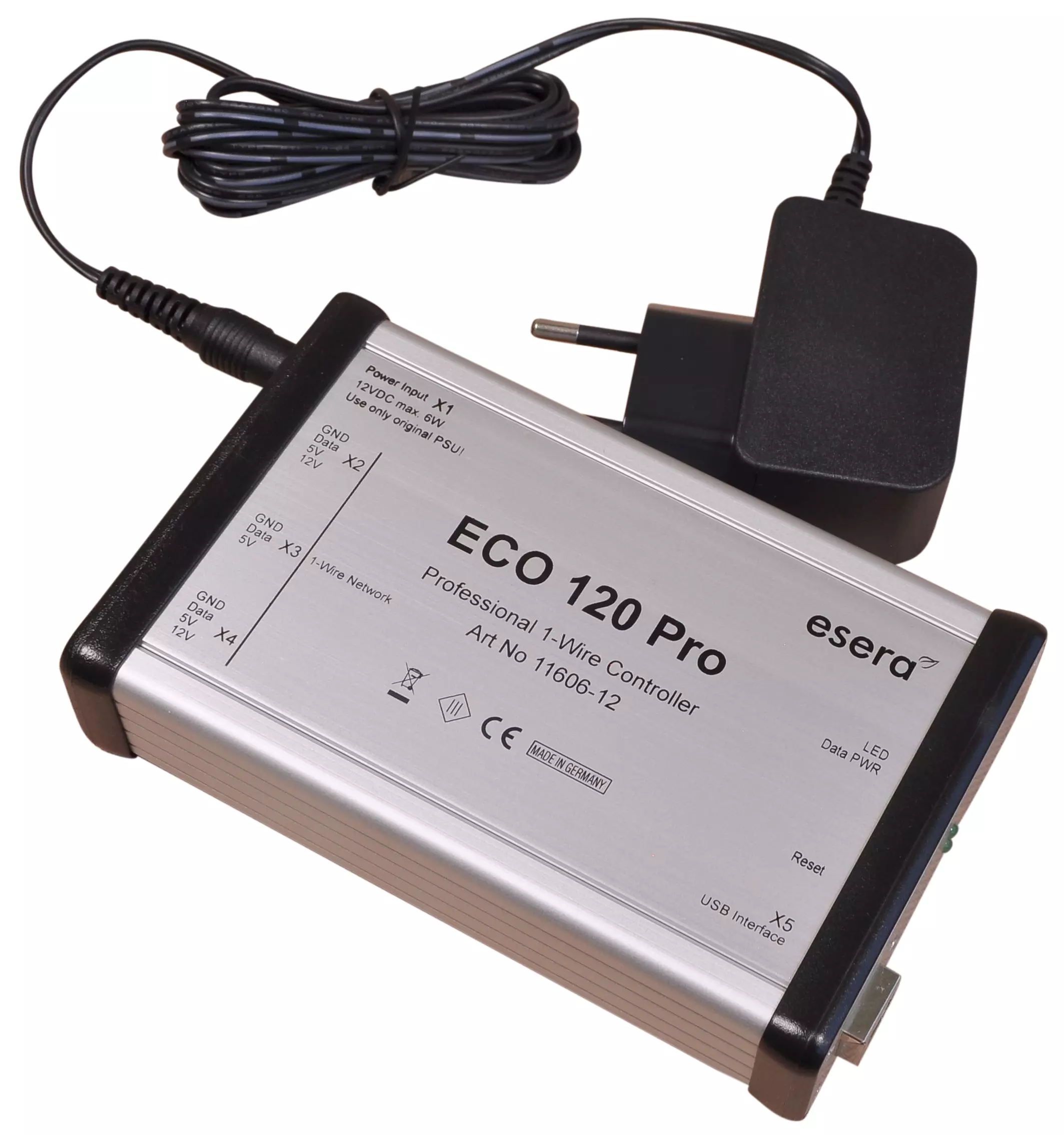 ECO 120 Controller für 1-Wire Bus, Tischgerät, WLAN, USB, intelligente Systemschnittstelle