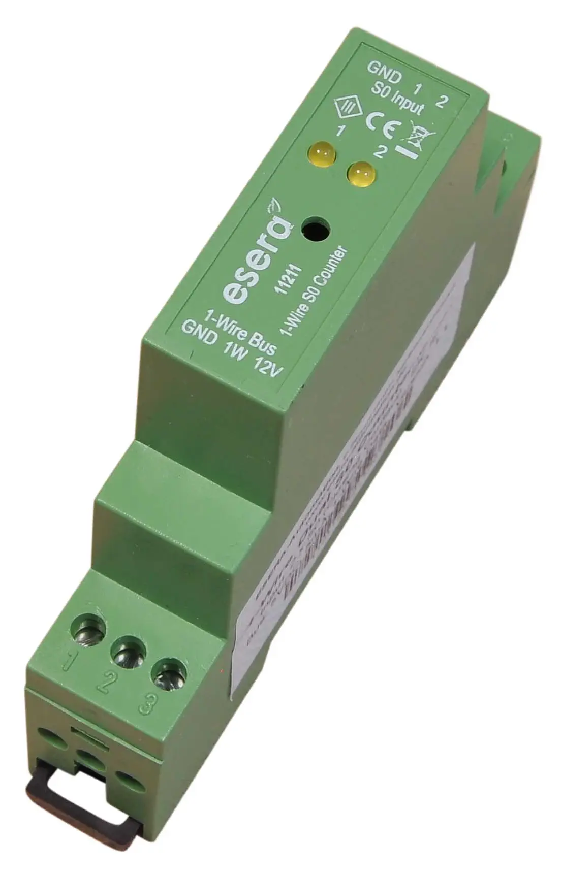 1-Wire Dual S0 counter module PRO